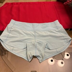 Lululemon Athletica Sky Blue Athletic Shorts